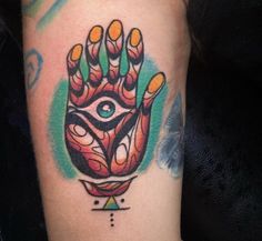 Hamsa Tribal Tattoo By Funk Tha World At Iron Palm Tattoos In Atlanta Georgia. Hamsa Tattoos symbolize the 'Hand of God' in multiple religions but also symbolize fertility as well. 

Call 404-973-7828 or stop by for a free consultation with Funk.Walk Ins are welcome. Hamsa Tattoos, Hamsa Tattoo, Atlanta Georgia, Fertility