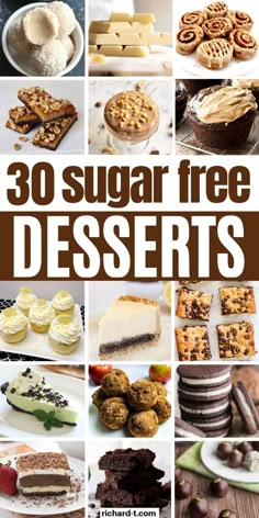 30 sugar free desserts that are delicious and easy to make