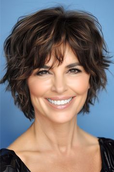 Short Layered Choppy Shag Hairstyle for Women Over 50. Shaggy Short Hair, Layered Haircuts For Medium Hair, Short Shag Hairstyles, Chin Length Hair, Hairstyles For Women Over 50, Short Hair Trends, Messy Short Hair, Short Hairstyles For Thick Hair, Edgy Short Hair