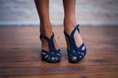 Blue Suede Shoes, Blue Heels, Blue Sandals, Shoe Lover, Blue Suede