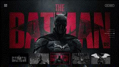 the dark knight rises movie poster with batman character in red and black colors on it