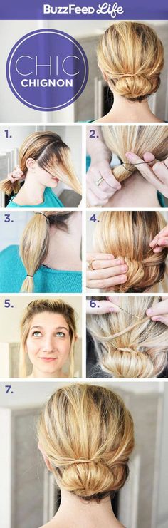 Forget complicated braids, fishtails, and 25-step chignons. These hairstyles are the ones you actually have time for. Growing Out Bangs, Hair Tuck, Hairstyle Easy, Long Hair Ideas, Easy Hairstyles For Medium Hair, Step By Step Hairstyles, Hairstyles For Medium Hair, Easy Hair