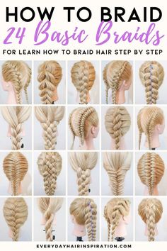 - https://howcandothis.com/hairstyleideas/24-simple-braids-you-have-to-attempt-2/ Easy Braids For Beginners, Medium Hair Braids, Haircuts 2024, How To Braid, Braiding Your Own Hair, Braids For Medium Length Hair, Medium Bob, Hairstyles Hoco, Beautiful Braided Hair