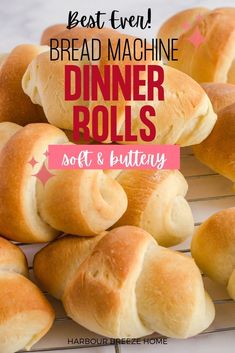 bread machine dinner rolls soft and buttery