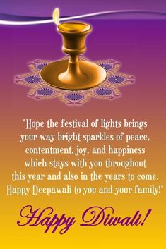 happy diwali greeting card for friends