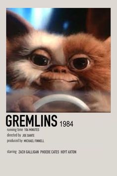 an advertisement for gremlin's 1994 movie starring the cat from star wars