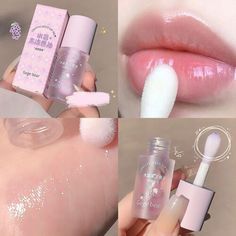 4g Crystal Jelly Lip Oil Hydrating Plumping Coat For Lipstick Lipgloss | eBay Crystal Jelly, Crystal Lips, Peach Lips, Waterproof Lipstick, Moisturizing Lip Balm, Lip Hydration, How To Line Lips