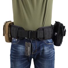 Best Tactical Belts For The Practical Prepper | Backdoor Survival Battle Belt, Military Belt, Tactical Training, Work Belt, Military Training, Tactical Belt, Military Tactical, Riding Gloves, Utility Belt