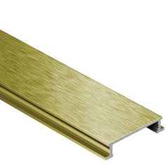 an image of a gold colored metal strip