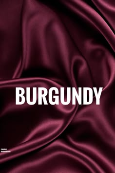 Burgundy Burgundy Colour Aesthetic, Bergandi Color, Burgundy Pallete Color, Burgundy Asethic, Colours That Go With Burgundy, Burgundy Color Aesthetic, Maroon Bridesmaid Dresses Burgundy, Burgandy Color Pallet, Maroon Vs Burgundy