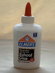 Elmers School Glue 4 Oz - Safe Washable and Non-toxic School Supply. Toxic School, School Glue, School Supply, Mustard Bottle, School Supplies, Glue, Craft Supplies