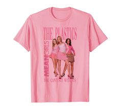 PRICES MAY VARY. Mean Girls The Plastics is officially licensed Mean Girls merchandise! (PAR893) Mean Girls is a 2004 American teen comedy film based in part on Rosalind Wiseman's self-help book, Queen Bees and Wannabes, which describes female high school social cliques, school bullying, and the damaging effects they can have on students. Lightweight, Classic fit, Double-needle sleeve and bottom hem Mean Girls Shirts, Mean Girls Costume, Mean Girls Party, Preppy Accessories, American Teen, 2000s Clothes, Comedy Films, Girls Party, Pink Shirt