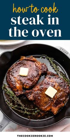 how to cook steak in the oven