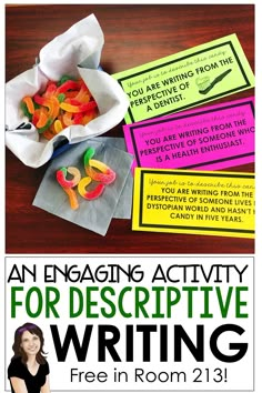 an engaging activity for descriptive writing