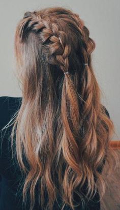 Workout Hair, Post Workout Hair, Cool Braid Hairstyles, Peinados Fáciles Para Cabello Corto, Cool Braids, Life Hack, Fitness Life, Aesthetic Hair