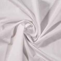 the white fabric is very soft and smooth