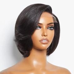 Category:Human Hair Lace Wig; Gender:wigs for black women; Wig Type:Natural Wigs; Occasion:Party  Evening,Vacation,Daily Wear; Age Group:Adults; Color Shade:Black; Density:150%; Origin of Hair Donors:Brazilian Hair; Hair Material:Human Hair; Cap Construction:13x4 Lace Front; Texture:Straight; Length:Short; Features:Pre-Plucked,Glueless,with Baby Hair; Listing Date:01/30/2024; Cap Circumference:; Front to Back:; Nape of Neck:; Side to Side Across Forehead:; Side to Side Over Top:; Temple to Templ Black Pixie Cut, Swept Bangs, Human Hair Color, Cheap Human Hair, Pixie Cut Wig, Best Wigs, Short Pixie Cut, Short Bob Wigs, Front Lace Wigs Human Hair