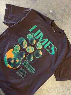 Silly Clothes, Citrus Fruits, The Immune System, Premium Colors, Limes, Silk Screen, Apparel Design, Look Cool