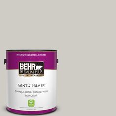 behr premium plus interior / exterior high gloss enamel paint in brown, available from paintshop