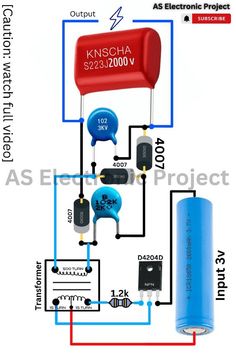 the wiring diagram shows how to use an invertor