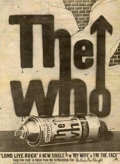 an old advertisement for the wild with a can and arrow on it's side