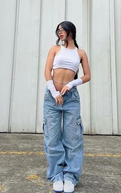 Pakaian Hipster, Techno Outfit, Tomboy Outfits, Looks Street Style, Mode Inspo, Mode Inspiration, Teen Fashion Outfits, Looks Vintage