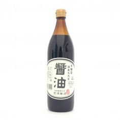 国産丸大豆本醸造醤油 Veggie Chips, Soju Bottle, Sauce Bottle, Label Design, Craft Beer, Gin