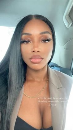 Prom Makeup Black Women Natural, Hoco Makeup Black Women, Prom Natural Glam, Cute Birthday Makeup Looks Natural, Natural Beat On Black Women, Black Pretty Girl Aesthetic Makeup, Grad Makeup Black Women, Soft Girl Aesthetic Black Women Makeup, Natural Makeup Ideas For Black Women