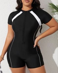 Sleeve Swimsuit, Surf Suit, Swimsuits Outfits, Costume Intero, Princesa Diana, Swimming Costume, Dress Gift, Plus Size Swimwear, Monokini