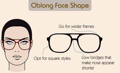 Glasses for oblong face shape Glasses For Oblong Face, Glasses For Long Faces, Oblong Face, Oblong Face Shape, Glasses Trends, Diamond Face Shape, Face Shape Hairstyles