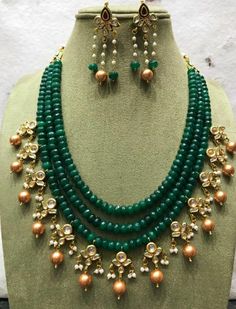 Buy Earrings Online, Kundan Jewellery Set, Jewelry Designing, Diamond Jewelry Store, Indian Jewelry Sets, Kundan Necklace