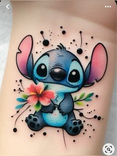 Tattoos First Time Ideas, Colorful Mushroom Tattoo, Stitch And Angel Tattoo, Stitch Tattoo Design, Small Catholic Tattoos, Wedding Ring Finger Tattoos, Alive Tattoo