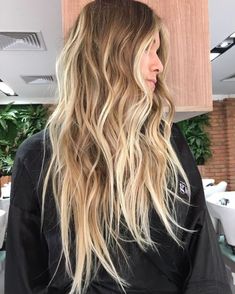 Blonde Balayage Highlights, Beachy Hair