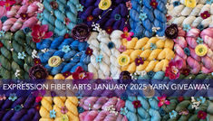 the expression fiber arts january 25 yarn giveaway is here to help you win prizes