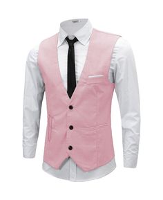 30% Wool / 60% Polyester / 10% Rayon. Flat. V Neck. Single Breasted 4 Buttons. Back metal elastic adjustment buckle. Full lined. Machine wash / Hand wash. Color or size customization please note in the order Men's Vest, 3 Piece Suits, Mens Vest, Body Size, Best Seller, Single Breasted, Blazer Suit, Hand Wash, Buckle