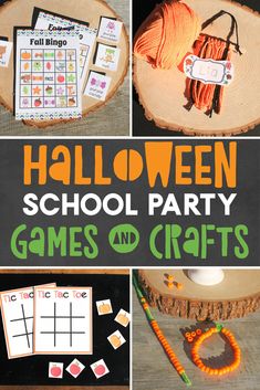 halloween school party games and crafts for kids