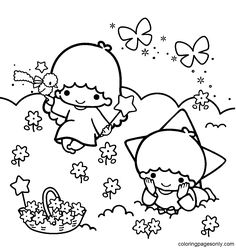 Sanrio Colouring, Stars Coloring Pages, Sfw Agere, Paw Patrol Christmas, Superhero Spiderman, Bobbie Goods, Birthday Photo Shoot, Star Coloring Pages