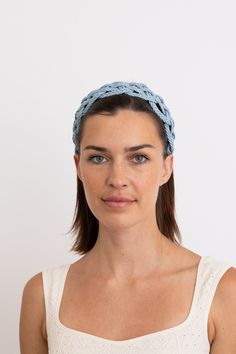 Add a playful touch to your summer looks with our Woven Summer Alice Headband. This stylish accessory is perfect for keeping your hair in place while adding a fun and happy vibe to your outfits. Stay cool and trendy all season long with this must-have headband! #lovemyleto 100% PU Imported Handmade Adjustable Headband For The Beach, Chic Summer Headwrap, Adjustable Casual Festival Headband, Bohemian Handmade Headband For Summer, Bohemian Handmade Summer Headband, Handmade Adjustable Summer Headband, Summer Festival Hair Accessories: Headband, Summer Festival Hair Accessories Headband, Adjustable Blue Headband For Spring