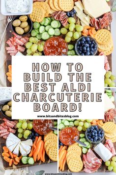 ALDI is the best when it comes to making affordable charcuterie boards. ALDI has quality cheese, cured meats and all the fixings to make the best charcuterie boards. Charcuterie Board Fundraiser, Charcuterie Shopping List Aldi, Cheap Meat And Cheese Board, Charcuterie Board Shopping List Aldi, Charcuterie Aldi Board, Charcuterie Boards For Large Crowds, Charcuterie For 8 People, First Time Charcuterie Board, Aldi Grazing Table Shopping List