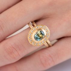 Symmetry Pompeii Sapphire Ring – Sarah Gardner Jewellery