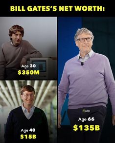 bill gates'net worth $ 30m