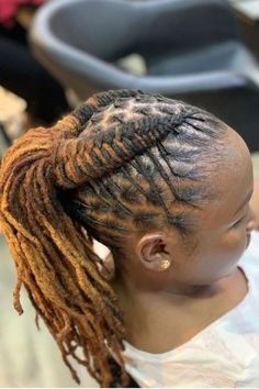 Flat Twist Locs Into A High Ponytail Flat Twist Locs, Twist Loc Styles, Loc Ponytails, Twist Locs, A High Ponytail, Hair And Skin Vitamins, Hair Like Wool, Flat Twist Hairstyles