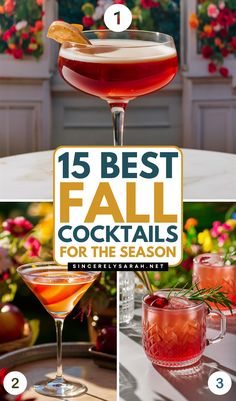 the best fall cocktails for the season