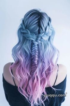 Hairstyle Medium - Hairstyles For Long Hair For School - Hairstyle Easy Hair Color Ideas Summer, Lavender Grey Hair, Brunette Hair Color Ideas, V Shape Hair, Lavender Hair Colors, Extension Hair, Hair Color Streaks