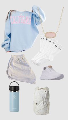 Shuffles Outfits Summer, Shuffle Outfits, Cute Casual Outfit, Preppy Fits, Cute Nike Outfits, Preppy Summer Outfits, Summer Outfits For Teens, Trendy Outfits For Teens, Cute Lazy Outfits