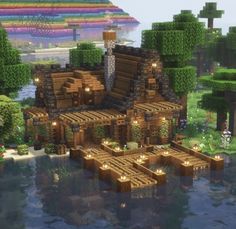 Villager Trading Hall Minecraft Interior, Cute Minecraft House Ideas, Shed Minecraft, Minecraft House Ideas Survival, Cute Minecraft House, Modern Minecraft House, House Ideas Minecraft, Cute Minecraft