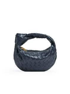 Bottega Bag, Bottega Veneta Jodie, Mini Jodie, Bottega Veneta Bag, Pretty Bags, Eyewear Womens, Handle Bag, Blue Bags, Leather Top