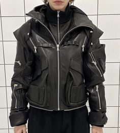 Balenciaga 2020, Leather Jacket Details, Jacket Details, Structured Jacket, Fashion Moments, Fashion Board, Oversized Jacket, Ancient Greece