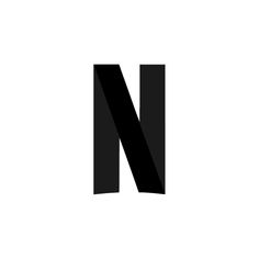 the letter n is made up of two black rectangles