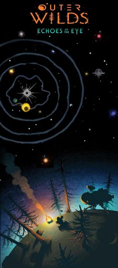 the outer wilds cover art for echos and eye